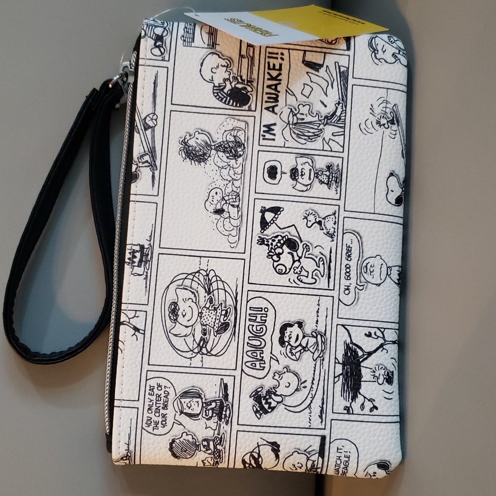 Peanuts Snoopy zippered pouch NWT - Picture 2 of 5